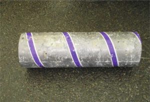 Colour-coded lead roll.